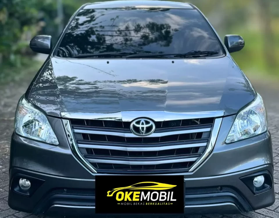 Toyota Innova V Metik 2012 Grey Mica
